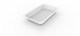 Duni krabička 1-dielna White - 1/4Gn, PP/M, 265x162x40 mm [225 ks]_1