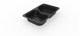 Duni krabička 2-dielna Black - 1/4Gn, PP/M, 265x162x43 mm [225 ks]_1