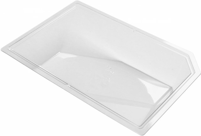 Tácka Polardeli RPET 1-dielna - transparent, 780 ks_1