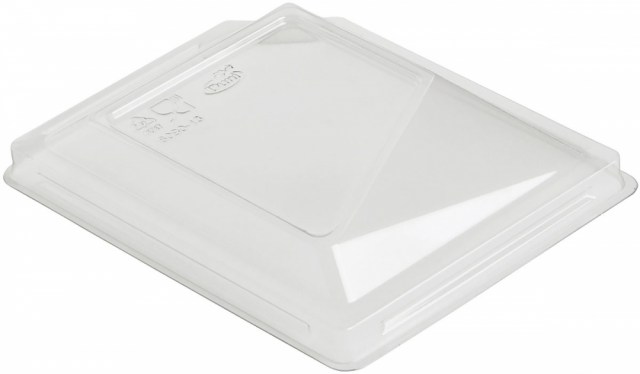Viečko na tácku Polardeli RPET - transparent, 630 ks_1