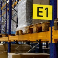 Magnetické značenie uličky A4, na šírku, transparentné Magnetické značenie uličky_1