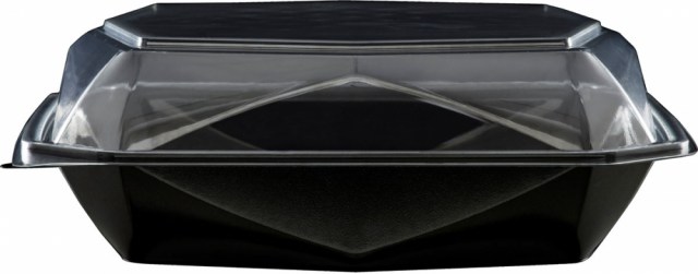 Octaview APET Black/Transparent 225x225x80 mm [100 ks]_1