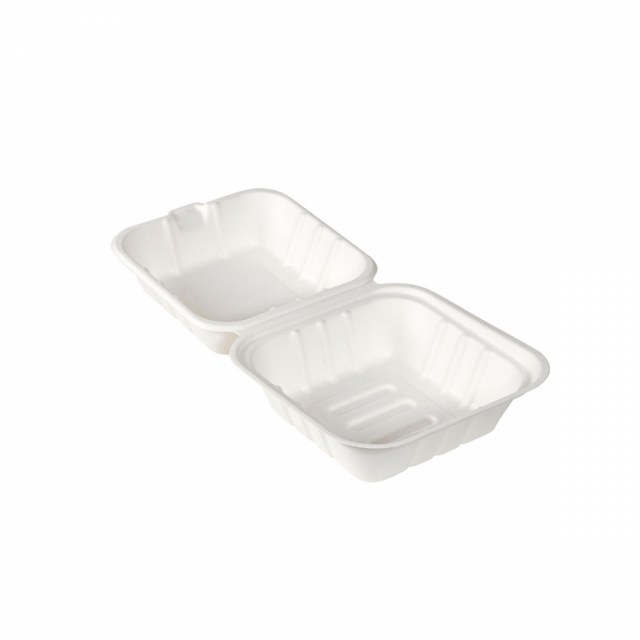 Box na hamburger BIO Bagassa 162x152x80 mm / bal. 50 ks_1