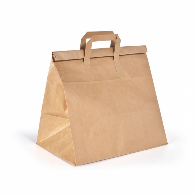 DUNI Bag fold bag paper hnedá 320x210x340mm [250 ks]_1