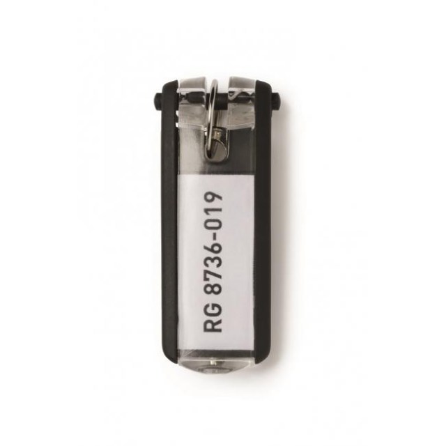 Menovky na kľúče DURABLE KEY CLIP čierne 6ks_1