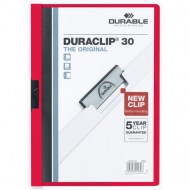 Obal s klipom DURACLIP Original 30 červený_1