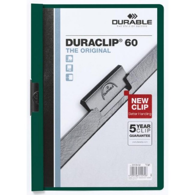 Obal s klipom DURACLIP Original 60 tmavozelený_1