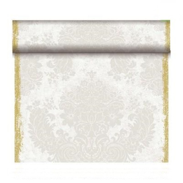 Stredový pás DUNI sensia 24 m x 40 cm royal white  -kód:183400 _1