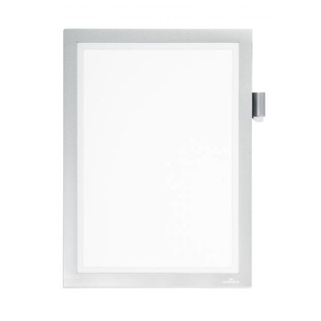 Magnetický DURAFRAME MAGNETIC NOTE A4 strieborný_1
