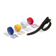 Suchý zips na káble so slučkou CAVOLINE GRIP TIE mix farieb_1