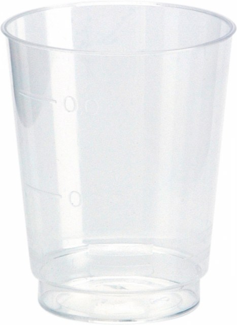 DUNI Glasses plastic 4cl transparent [50 ks]_1