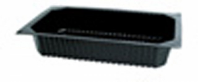 Duni krabička 1-dielna Black - 1/4Gn, PP, 265x162x50 mm [200 ks]_1