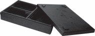 Duni termo box 3-dielny Black - EPP 455x320x105 mm [1 ks]