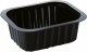 DUNI Tácka sdish pp čierna 1-dielna 138 × 114x53 mm 470 ml [300 ks] zatavovacia miska/ van