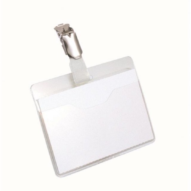 Visačka so štipcom horizontálna DURABLE 90x60 mm 25ks_1