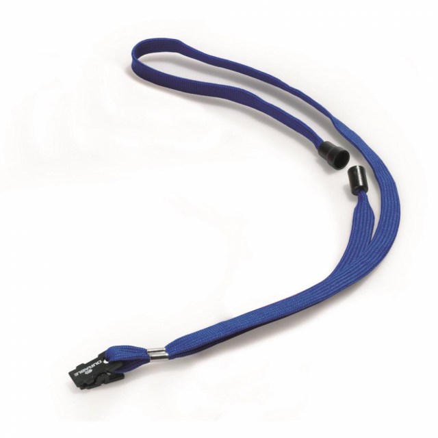 Závesný remienok DURABLE 10mm modrý 10ks_1