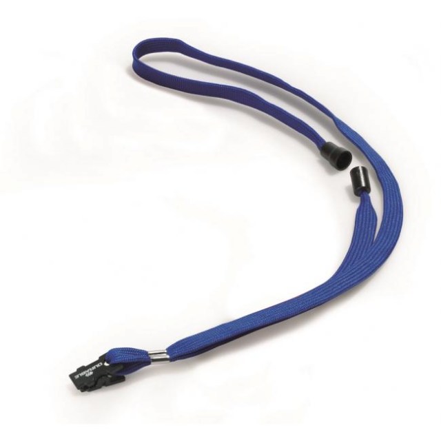 Závesný remienok DURABLE 10mm modrý 10ks_2