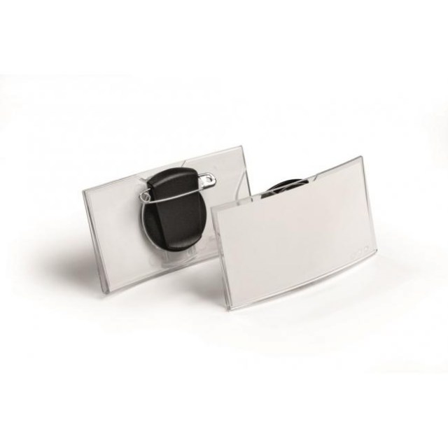 Visačka oblá akrylová DURABLE 75x40mm 25ks_1