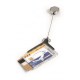 Visačka na 2 plastové karty s kotúčom DURABLE DE LUXE DUO PRO 85x54mm 10ks_1