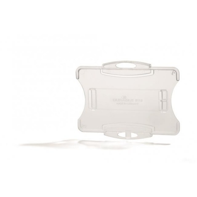 Visačka na plastovú kartu otvorená bez úchytu DURABLE 85x54mm 10ks_1