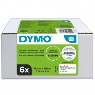 Samolepiace etikety Dymo LW 101x54mm menovky balíky biele 1320ks_1
