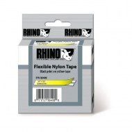 Flexibilná nylonová páska Dymo Rhino 19mm žltá/čierna_1