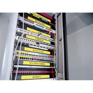 Flexibilná vinylová páska Dymo Rhino 12 mm biela/čierna_2