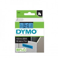 Samolepiaca páska Dymo D1 12 mm modrá/čierna_1