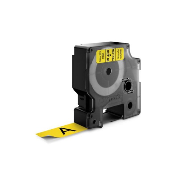 Samolepiaca páska Dymo D1 19 mm žltá/čierna_1