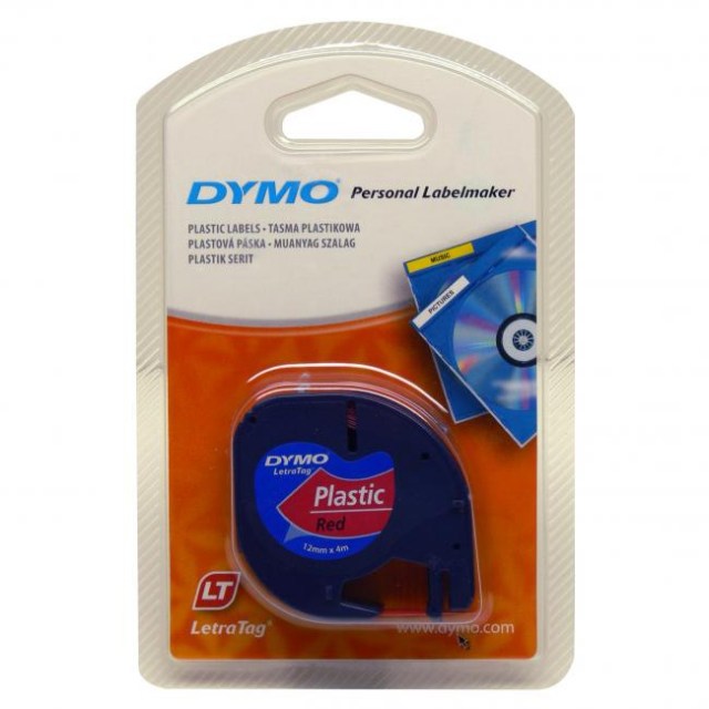 Páska Dymo pre Letratag červená_1