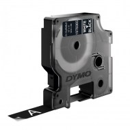 Permanentná vinylová páska Dymo D1 12 mm čierna/biela_1