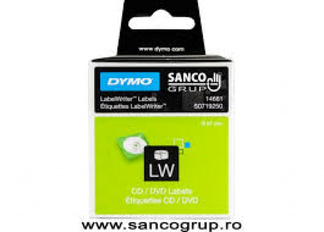 Dymo Label CD/DVD 57MM White_1