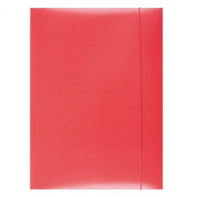 Kartónový obal s gumičkou Office Products červený_1