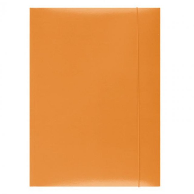 Kartónový obal s gumičkou Office Products oranžový_1