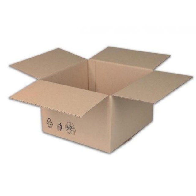 Škatuľa s klopou + recyklačné znaky 289x189x92mm_1