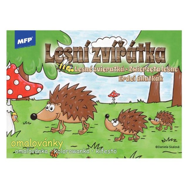 Maľovanka A5 Lesné zvieratká_1