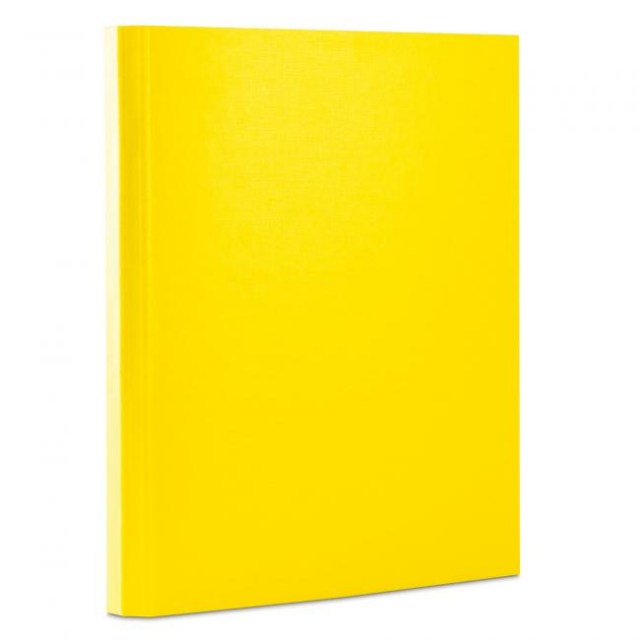 Kartónový box so suchým zipom 40mm Office products žltý_1