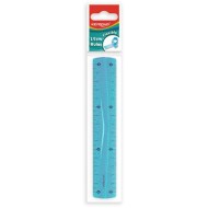 Pravítko KEYROAD, 15 cm, ohybné, mix farieb_1