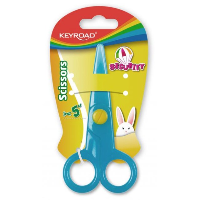 Školské nožnice KEYROAD Security blister mix farieb_1