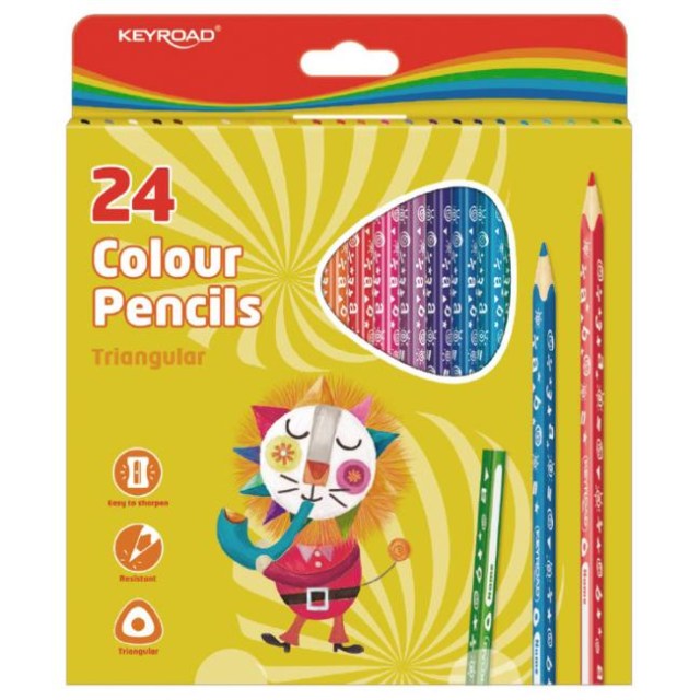 Farbičky KEYROAD 24 farieb_1