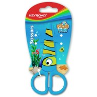 Školské nožnice KEYROAD fish blister modré_1