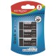 Guma KEYROAD Black 3ks blister čierna_1