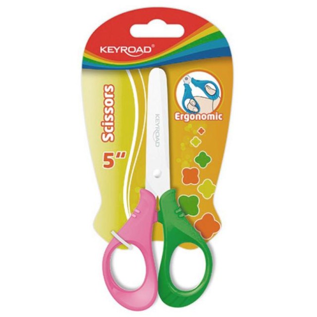 Školské nožnice KEYROAD blister mix farieb_1