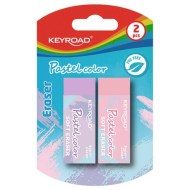 Guma KEYROAD 2 ks pastel blister mix farieb_1
