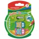 Strúhadlo KEYROAD CUTTER FISH plastové 3 ks blister mix farieb_1