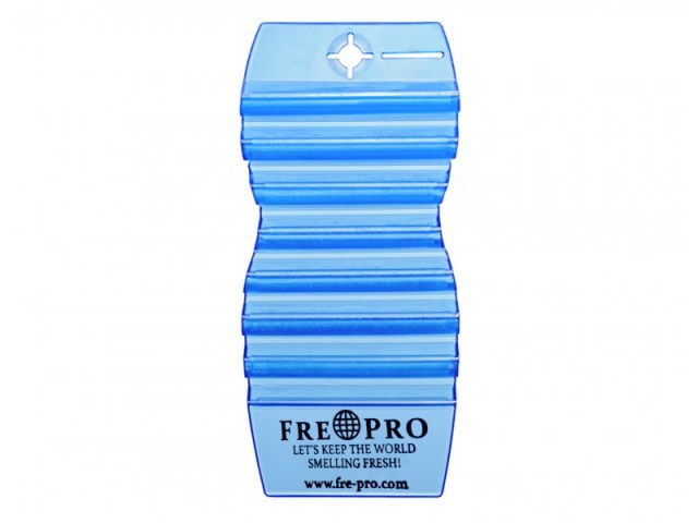 FRE-PRO Eco Fresh Hang Tag Vonná gelová záveska - modrá - kvet bavlny_1