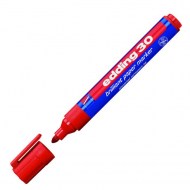 Lesklý popisovač edding 30 červený_1