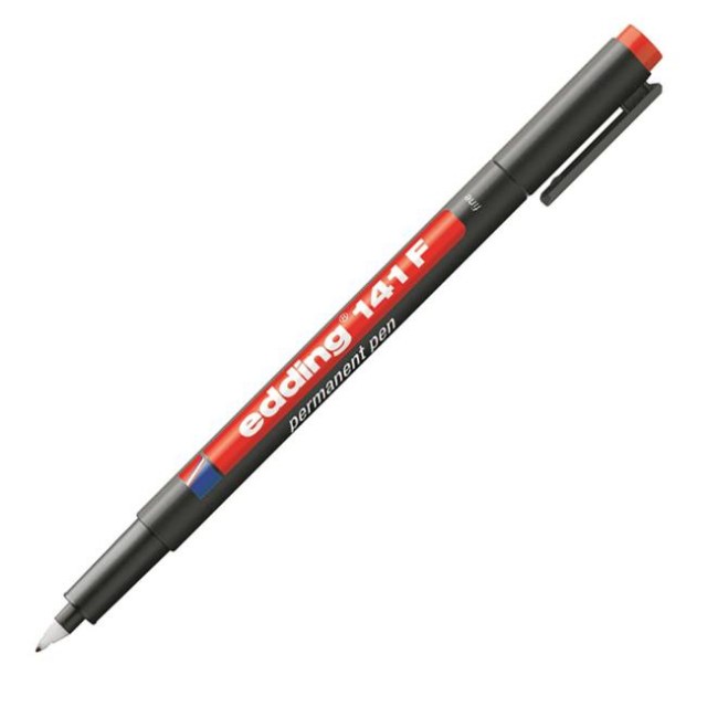 Permanentný popisovač edding 141 F červený_1
