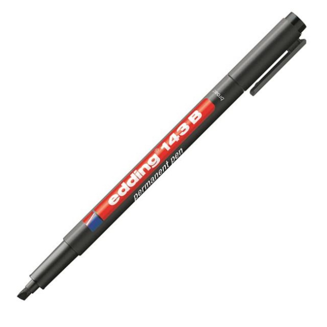 Permanentný popisovač edding 143 B čierny_1