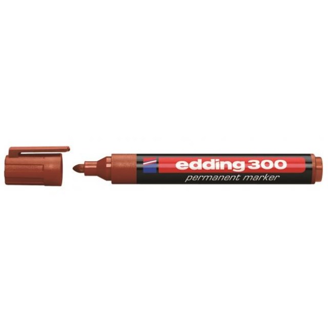 Permanentný popisovač edding 300 hnedý_1